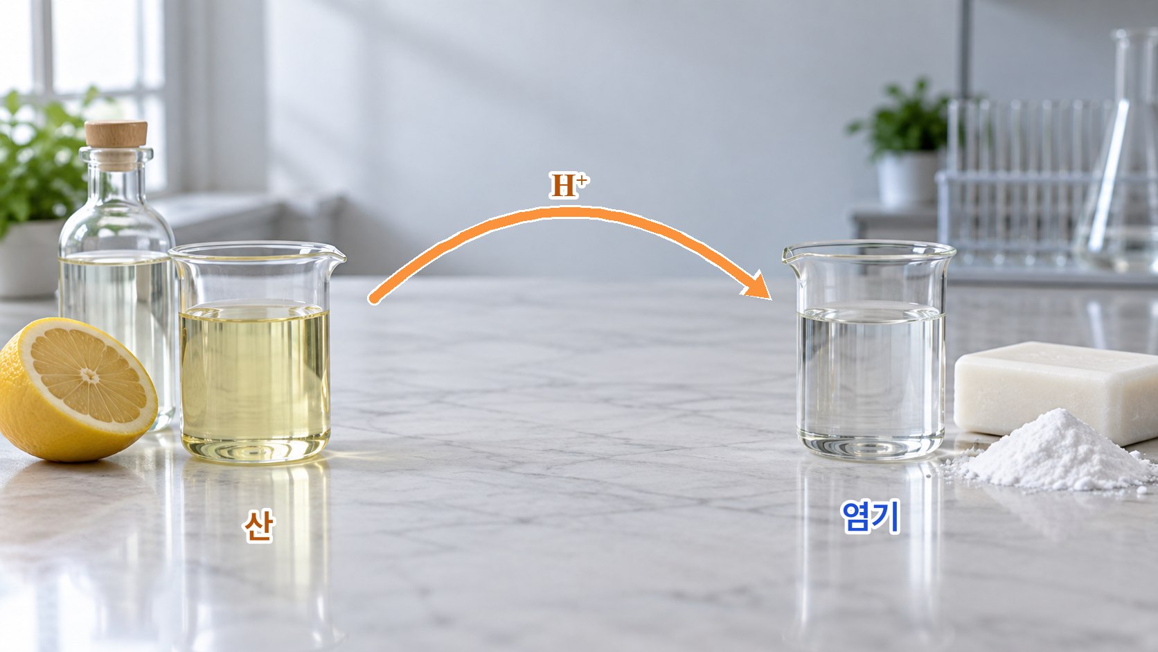 산과 염기의 정의 — 아레니우스에서 브뢴스테드까지
